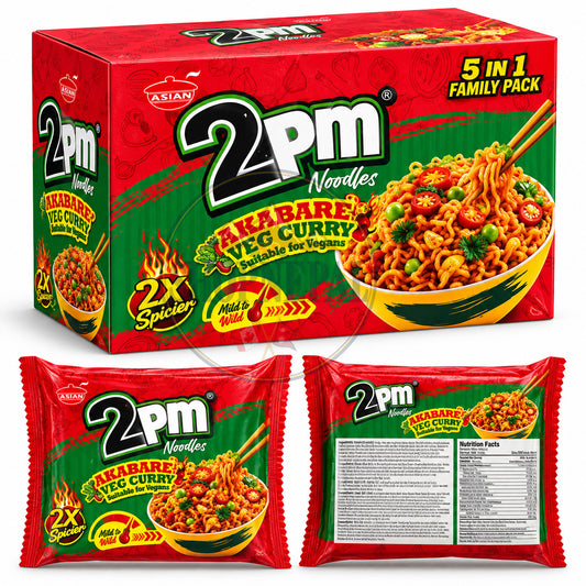 2pm Akbare VEG Noodles 100 gm-अकबरे शाकाहारी