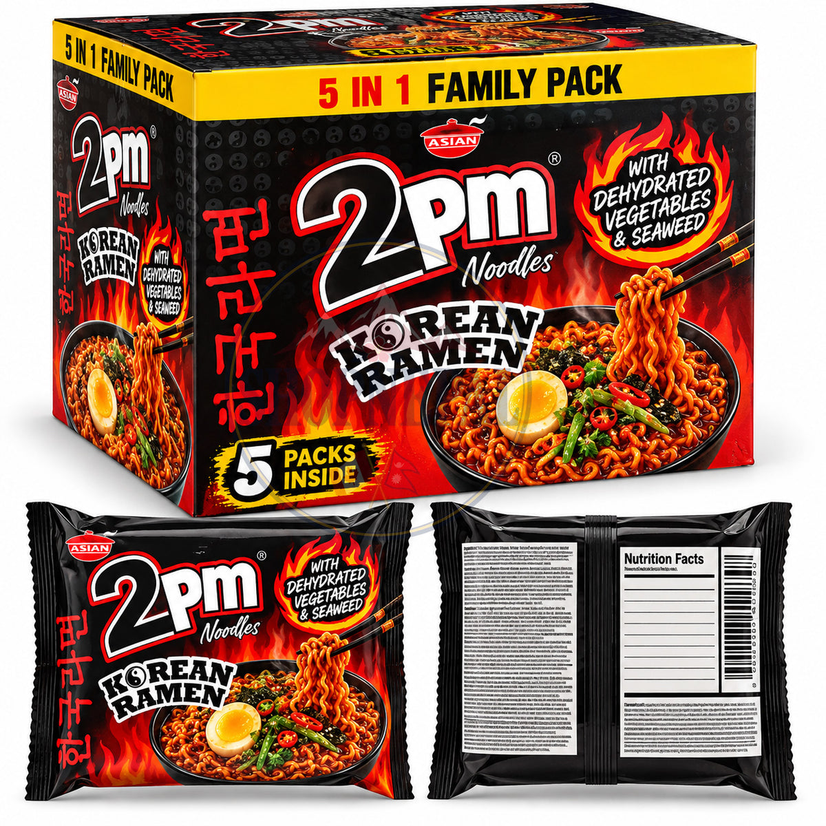 2pm Korean Ramen 100 g -कोरियन रामेन