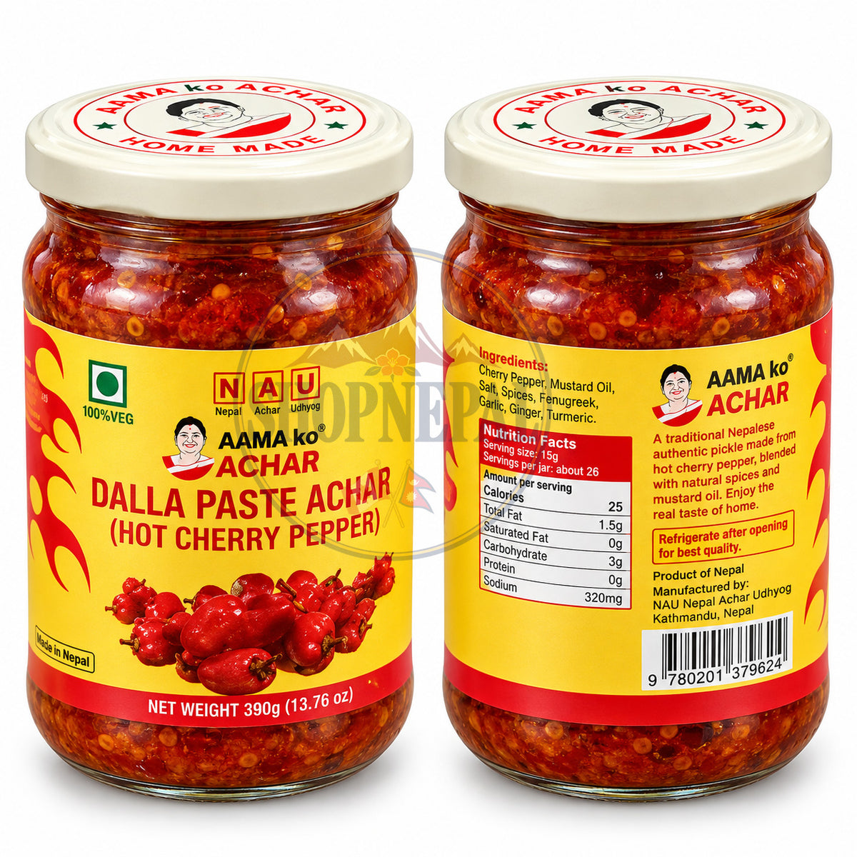 Ama Dalla Oil-तेलमा बनेको डाल्ला 380g