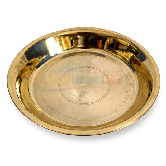 Nepali Original Brass  Thali