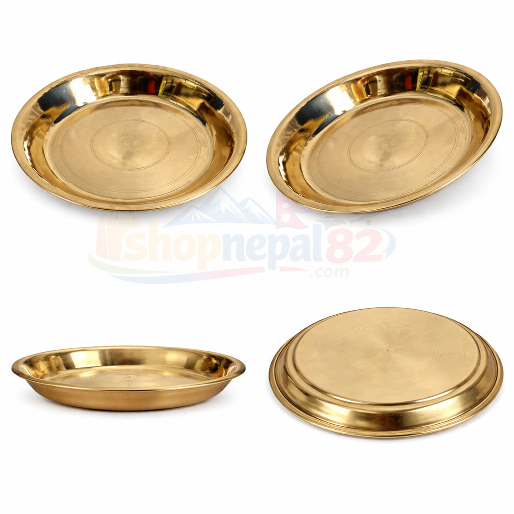 Nepali Original Brass  Thali