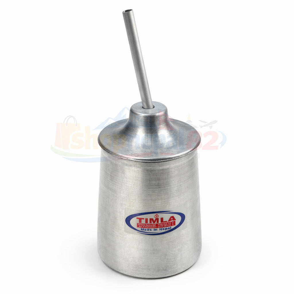 Traditional Nepali Silver Tongba Set –परम्परागत नेपाली सिल्भर टोंग्बा सेट