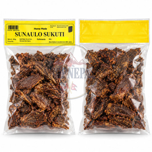 SUNAULO Dry meat Buff 250g-सिकुटी रागा