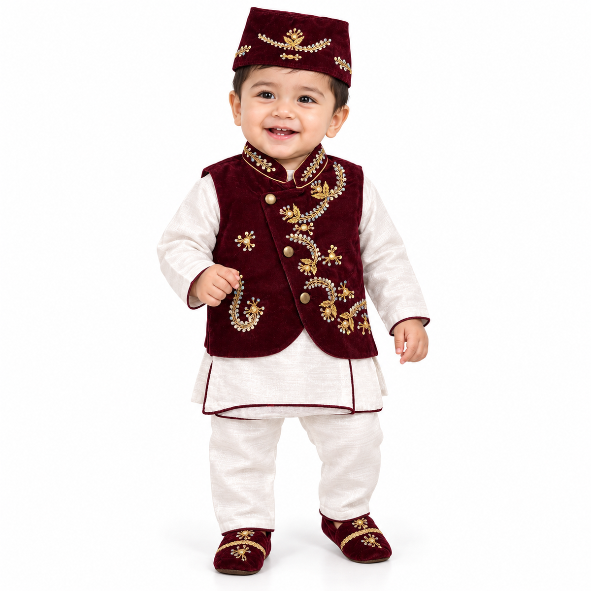 Baby Boy Traditional Nepali Pasni - बेबी केटाको नेपाली पास्नी सेट