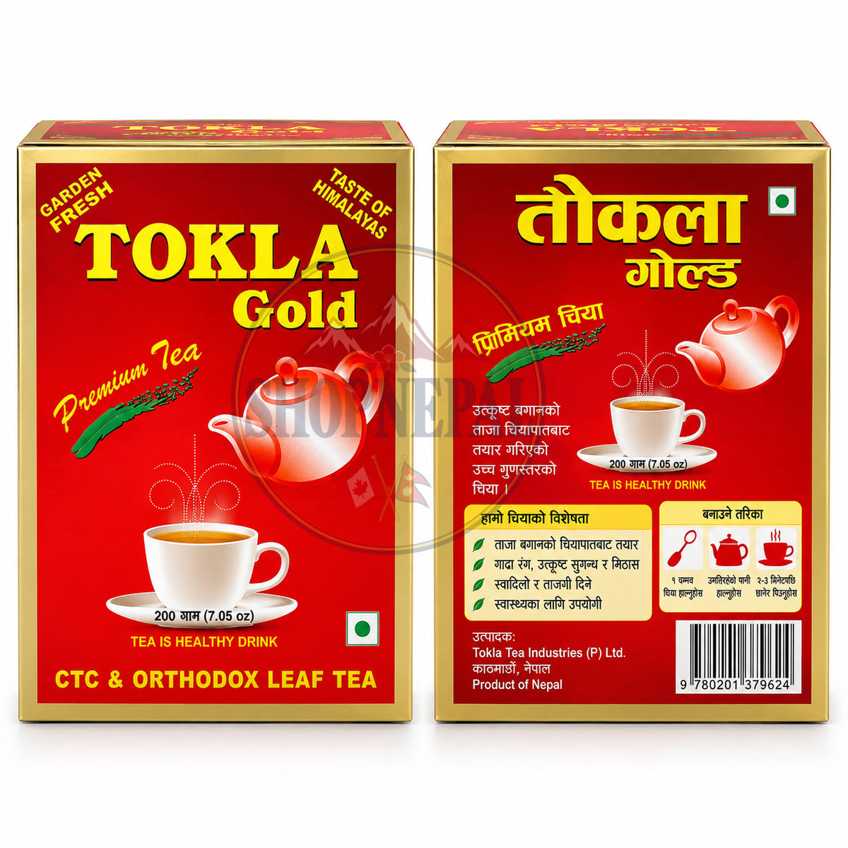 Tea Tokla Gold 10x200 G