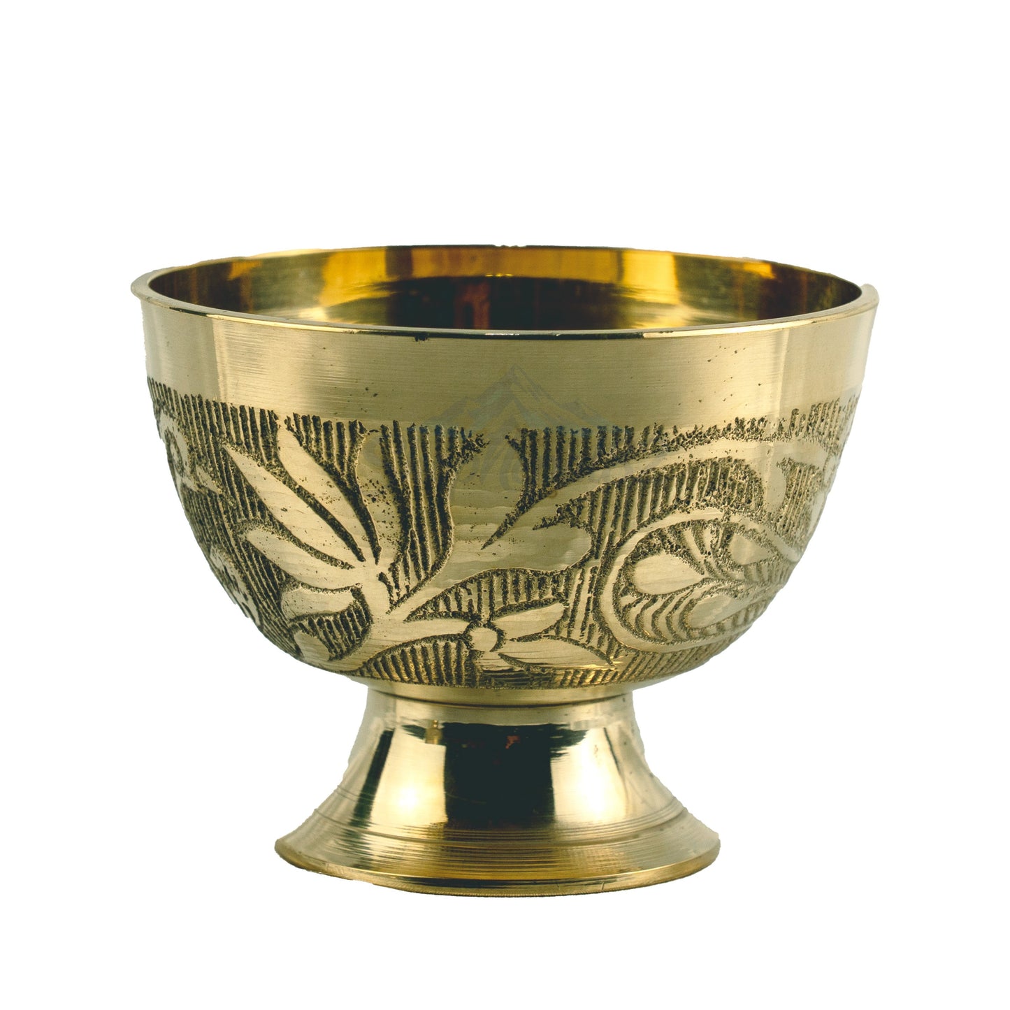 Handcrafted Brass Bhada (Traditional Nepali Bowl) – हस्तनिर्मित पितल भाडा