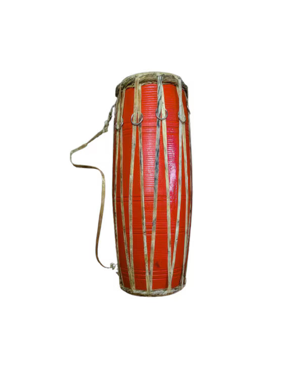 Handcrafted Traditional Nepali Madal – हस्तनिर्मित नेपाली मादल